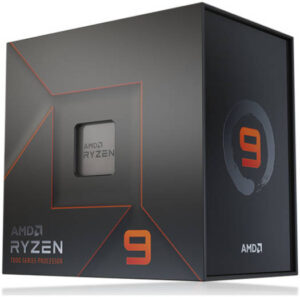 AMD Ryzen 9 7900X 4.7 GHz AM5 170W Desktop Processor, 12 Cores & 24 Threads, 5.6 GHz Max Boost Clock, 64MB L3 Cache, AMD Radeon Graphics, 2CH-DDR5-5200 / 128GB Max, Zen 4 Arc | 100-100000589WOF