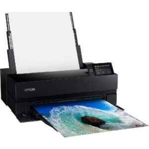 Epson SureColor P900 17" Photo Printer, 10 Channel Print Head, USB 3.0, Ethernet & Wi-Fi Connectivity, 4.3" Color Touchscreen, 120 Sheets Standard, Black | P900