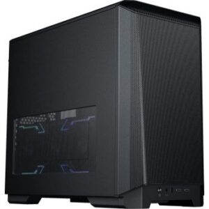 Phanteks Eclipse P200A Performance, high Airflow Ultra-fine mesh Design, Mini-ITX Tower, 120mm Black case Fans, Black | PH-EC200AC_BK01