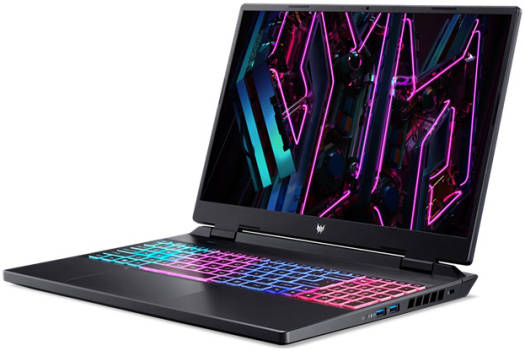 Acer Predator Helios Neo 16 Gaming Laptop, 16" WUXGA IPS 165Hz Display, Intel Core i7-13700HX CPU, 16GB RAM, 1TB SSD, GeForce RTX 4060 8GB GPU, ENG K/B, FreeDOS, Steel Grey | NH.QLUEM.005