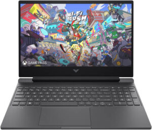 HP Victus 15-fb2772nd Gaming Laptop, 15.6" FHD IPS 144Hz Display, AMD Ryzen 7 8845HS, 16GB RAM, 1TB SSD, GeForce RTX 4060 8GB Graphics, English Keyboard, Windows 11 Home, Mica Silver | B4MK1EA