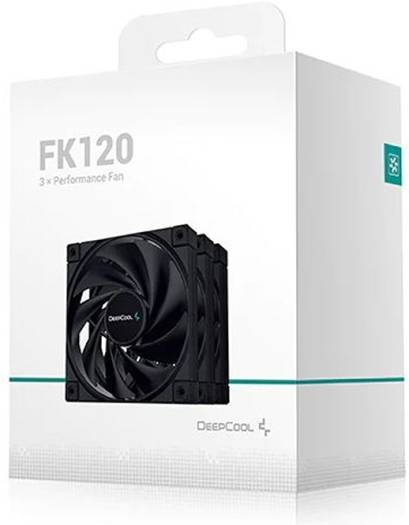 Deepcool Fan FK120 3 in 1 PWM Fan, 120mm High performance, 1850RPM Fan Speed, Elite Cooling, 68.99 CFM Airflow, Super Silent, 3 Pack, Black | R-FK120-BKNPF3-G-1 - Image 6