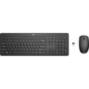 HP 230 Wireless Keyboard and Mouse Combo Set, 1600 Dpi, English Arabic, Black |18H24AA#ABV
