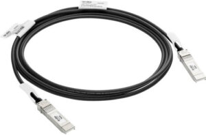 Aruba 10G SFP+ to SFP+  Direct Attach Copper Cable, SFP+ to SFP+ Connectors, 10.31 Gbps Transfer Rate, 3 Meters | J9283D
