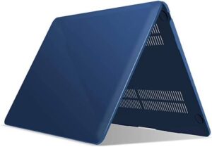 Protect Hard Shell Cover, For Macbook Air 13.6 Inches, TPU Material, Scratch-Resistant Coating, Anti-Glare, Fingerprint Resistance, Compatible with Model A2681, Blue | PHSAIRM2BLU