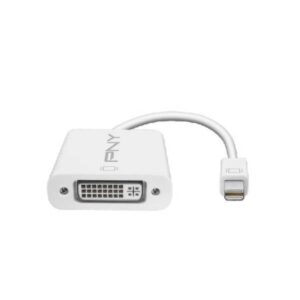 PNY Mini Display Port to DVI Adapter | A-DM-DV-W01-RB