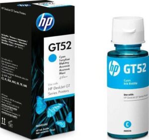 HP GT52 Cyan Original Ink Bottle | M0H54AE