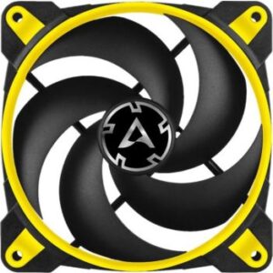 Arctic Bionix P120 Fan, 120mm Fan Size, 200 - 2100 RPM, Fluid Dynamic Bearing, 67.56 CFM, Yellow | ACFAN00117A