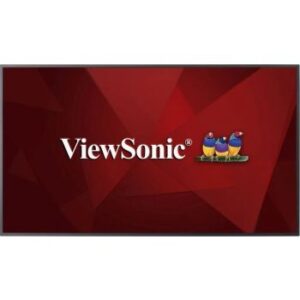 ViewSonic CDE5510 55" Class 4K UHD Commercial Display, 3840 x 2160 Native Resolution, 350 cd/m² Brightness, HDMI, DVI & VGA Inputs | VS-CDE5510