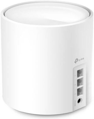 TP-Link Deco X50, AX3000 Whole Home AI-Driven Mesh Wi-Fi 6 System, Dual-Band, Gigabit Ports, Connect Up To 150 Devices, 1 GHz Dual-Core CPU, HomeShield Security, White | Deco X50