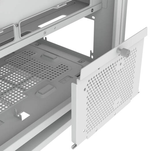 Cougar FV270 RGB ATX Mid Tower Case, 3x Pre-Installed Reversed ARGB PWM Fans & 1x ARGB PWM Fan, Up to 360mm Radiator Support, 7 Expansion Slots, PWM & RGB Hub Sync with M/B, White | 3858M60.0006 - Image 18