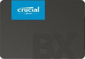 Crucial BX500 SATA 2.5" Internal SSD, 2TB Capacity, 540 Mb/s Sequential Read, 500 Mb/s Sequential Write, 720TB TBW SSD Endurance, Black | CT2000BX500SSD1