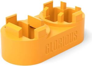 Glorious Switch Opener for Mechanical Keyboards, Durable ABS Plastic, 4 Teeth, Opens Kailh / Glorious / Gateron / Cherry MX Switches, Yellow | GLO-ACC-SO
