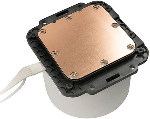 darkFlash Twister DXV2 360 Liquid CPU Cooler, 120mm PWM Fans, 800~1800 rpm Fan Speed, 2700 Rpm Pump, 12V Power, Double Pipe Water Block, Supports ARGB Light Sync, White | DXV2 360-W - Image 5