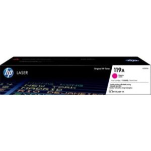 HP 119A Magenta Original Laser Toner Cartridge Compatible With HP Color Laser 150a, 150nw, MFP 178nw, MFP 179fnw | W2093A