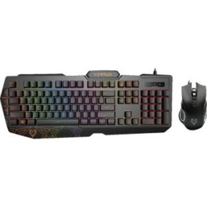 Vertux Vendetta Ergonomic Gaming Keyboard & Mouse With Programable Quick Macro Keys | Vendetta