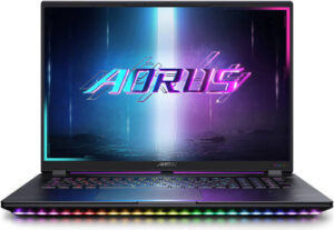 Gigabyte AORUS MASTER 18 BYH Gaming Laptop, 18" WQXGA Mini-LED 240Hz Display, Intel Core Ultra 9 275HX, 32GB RAM, 2TB SSD, GeForce RTX 5080 16GB Graphics, Windows 11 Pro | BYHC5AED65SP