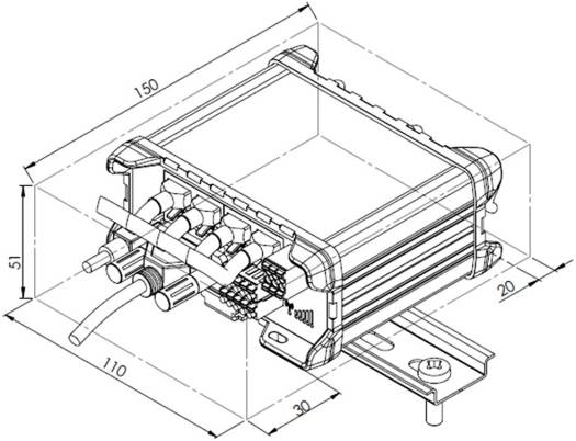 Teltonika RUT956 Industrial Cellular Router, 4G/LTE (Cat 4), 3G, 2G Connectivity, Up to 150 Mbps Speed, Dual SIM, 4x Ethernet Ports, USB 2.0, WAN Failover, RS232/RS485 Serial Ports, GNSS | RUT956 - Image 6