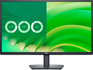 Dell E2725H Monitor, 27" VA Display, Full HD Resolution, 75Hz Refresh Rate, 5ms (GtG) Response Time, 16.7 Million Color Support, Eye Comfort Technology, Cable Lock Slot, Black | E2725H