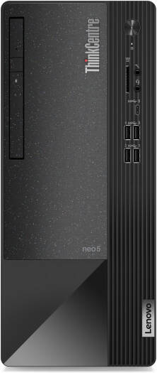 Lenovo ThinkCentre neo 50t Desktop Computer, Intel Core i5-12400, 8GB RAM, 1TB HDD, Intel UHD Graphics 730, USB Calliope English Keyboard & Mouse, FreeDOS, Black | 11SE00PAGP - Image 2