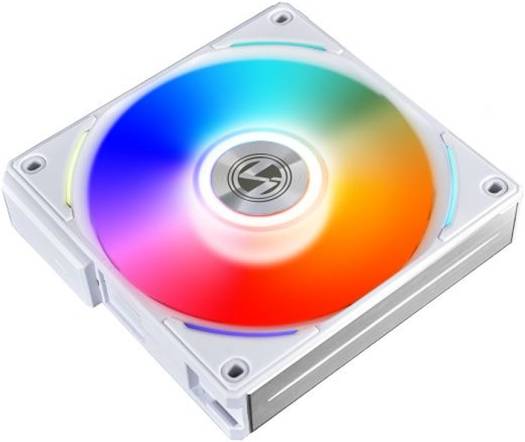 Lian-Li UNI Fan AL120 V2 Single White, PBT+PC+Aluminum Materials, 120mm Fans, Up to 1900 RPM Fan Speed, 64.5 CFM Airflow, 1 Pack | G99.12ALV21W.00 - Image 3