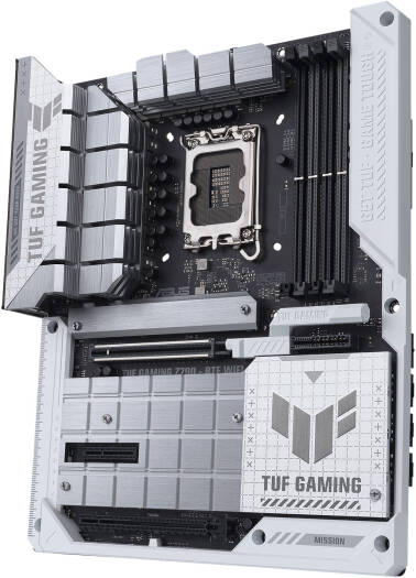 ASUS TUF Gaming Z790-BTF WIFI LGA 1700 ATX Intel Motherboard, Intel Z790 Chipset, 4x DDR5 DIMM Slots, 192GB Max Memory, 4x M.2 Slots, Intel Wi-Fi 7 & Bluetooth v5.4, White/Black | 90MB1GU0-M0EAY0 - Image 5