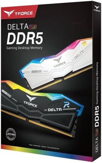 TeamGroup T-Force Delta RGB Black 64GB (2x 32GB) DDR5 6000 Desktop Memory, 288-Pin PC RAM, 38 CAS Latency, Intel XMP 3.0 Chipset, Black | FF3D564G6000HC38ADC01 - Image 5