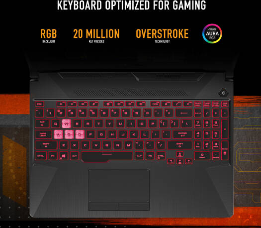 ASUS TUF Gaming A15 FA506NF Gaming Laptop, 15.6" FHD 144 Hz Display, AMD Ryzen 5 7535HS CPU, 8GB RAM, 512GB SSD, NVIDIA GeForce RTX 2050 4GB, Backlit ENG-ARB K/B, Win11 Home, Black | 90NR0JE7-M00450 - Image 5