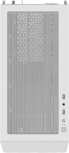 Gigabyte C102 Glass Ice Micro ATX Computer Case, 2x Pre-Installed 120mm Fans, Up to 360mm Radiator Support, 10x Fan Support, Dust Filters, 4mm Tempered Glass Side Panel, Ice | C102GI-M-ATX - Image 3