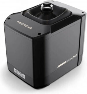 MOZA AB9 FFB Base, MCLS Force Feedback Algorithm, 12Nm Peak Torque, Dual Servo Motors, Aviation-Grade Aluminum Alloy Construction, High-Resolution Encoder, Compatible Top Flight Simulation | AS001