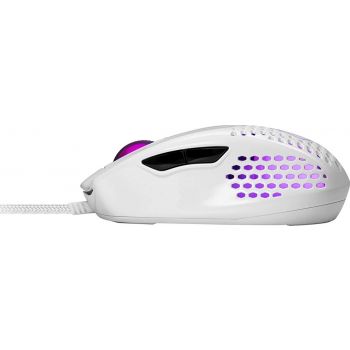 Cooler Master MM720 Lightweight Gaming Mouse with Ultraweave Cable, 16000 DPI Optical Sensor, RGB and Unique Claw Grip Shape, Glossy White | MM-720-WWOL2 - Image 5