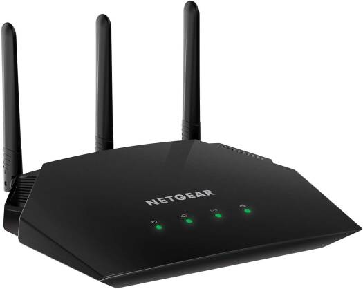 NETGEAR R6850 AC2000 Dual Band Gigabit WiFi Router with MU-MIMO, 2.4GHz & 5GHz, Up to 2000 Mbps WiFi Speed, Advanced QoS, High-power Antennas, USB 2.0 / Gigabit Ethernet, Black | R6850-100PES - Image 3