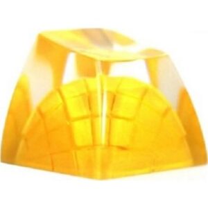 Vergo Mango Customized Keycap, SA R1 Profile Resin, For Mechanical Keyboard, Yellow | VRGO-MNG-YLLW