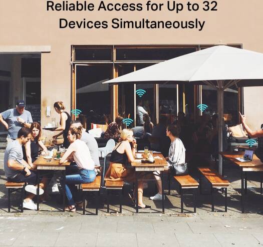 TP-Link 300 Mbps Wireless N 4G LTE Router, 2.4GHz Frequency, 300 Mbps Signal Rate, 2x Detachable External 4G LTE Antennas, Nano SIM Card Slot, LAN Port & LAN/WAN Port, Black | TL-MR100 - Image 6