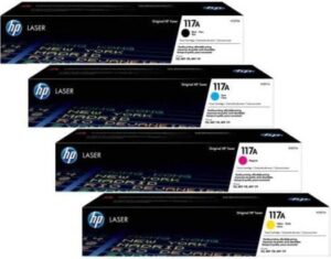 HP ORIGINAL 117A Toner Kit for HP Laser 150/HP Laser MFP 178/179 Black/Magenta/Cyan/Yellow