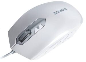 Zalman ZM-M130C Multi-Gesture Optical Wired Mouse - White | ZM-M130C