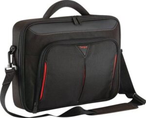 Targus Classic 14" Clamshell Case - Black/Red Laptop Bag | CN414
