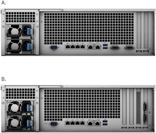 Synology RackStation RS4021xs+ 16-Bay NAS Enclosure, Intel Xeon D-1541 8-Core 2.1GHz, 16x 3.5"/2.5" SATA Drive Bays, 16GB DDR4 RAM, 2x 10GbE RJ45 | 4x GbE RJ45, 2x PCIe 3.0 x8, Black | RS4021XS - Image 6