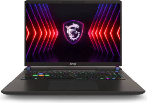 MSI Vector 16 HX A14VHG Gaming Laptop, 16" QHD+ 240Hz Display, Intel Core i9-14900HX, 32GB RAM, 1TB SSD, GeForce RTX 4080 12GB GPU, English KB, Windows 11 Home, Cosmic Gray | A14VHG-692US