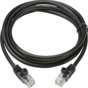 AICO 5M Cat6 Unshielded Network Cable, UTP Patch Cord, 5m Cable Length, Black