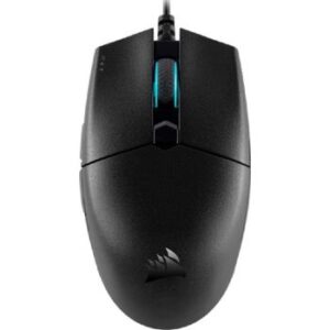 Corsair Katar Pro Ultra-Light Wired Gaming Mouse, 6 Prog Buttons, 12400 DPI, Optical Sensor, 2 Zone RGB Backlighting, Supported in iCUE, Black | CH-930C011-NA