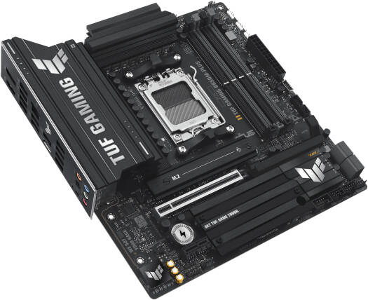 ASUS TUF Gaming B850M-Plus AM5 Micro-ATX Motherboard, AMD B850 Chipset, 4x DIMM DDR5 Slots, Up to 192GB Max Memory, 1 x PCIe 5.0 x16 SafeSlot, 3 x M.2 Slots | 90MB1IX0-M0EAY0 - Image 5