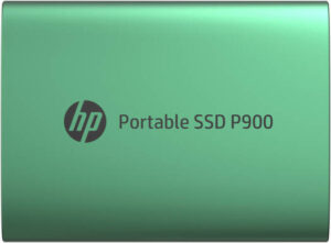 HP P900 Portable Blazing Fast External SSD, 1TB Capacity, Up to 2000 MB/s Sequential Read Speed, Up to 2000 MB/s Sequential Write Speed, USB 3.2 Gen2 x 2, Type-C Cable, Green | 848T7AA#ABB