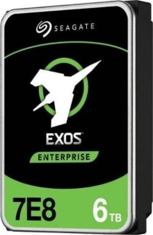 Seagate Exos 7E8 Enterprise 6TB 7200RPM 256MB 512N SATA 6Gb/s 3.5" Internal Hard Drive | ST6000NM002A