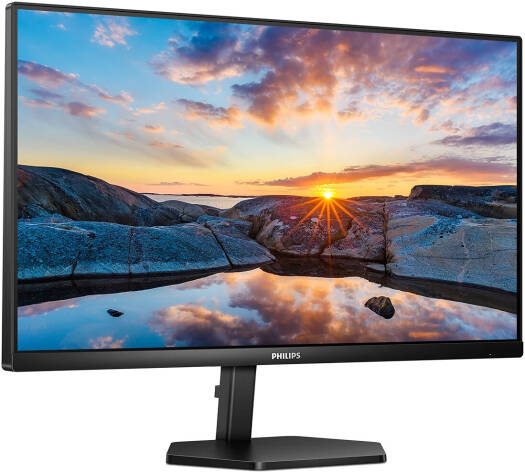 Philips 3000 Series USB-C Monitor, 24" IPS Display, FHD Resolution, 75Hz Refresh Rate, 1ms (MPRT) Response Time, AMD FreeSync Technology, SmartImage Game Enhancement, Black | 24E1N3300A - Image 2