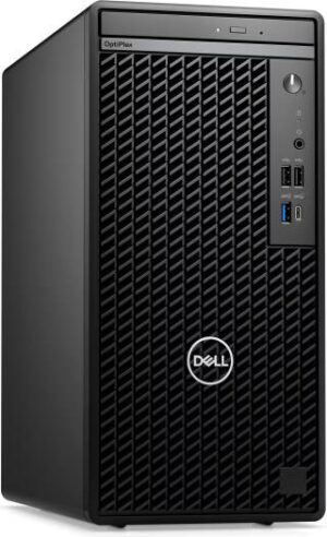 Dell OptiPlex 7020 Tower Desktop Computer, Intel Core i5 14400, 8GB RAM, 512GB SSD, Intel UHD Graphics 770, English - Arabic Keyboard, FreeDOS, Black | DAAUDEL11702DI5BX001