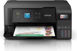 EPSON EcoTank L3560 Home Ink Tank Printer, High-speed A4 colour 3-in-1 printer with Wi-Fi Direct, Photo Printer, with Smart App connectivity,Black