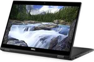 Refurbished - Dell Latitude 7390 2 in 1 Laptop, 13.3" FHD Touch Display, Intel Core i5-8650U 1.90GHz, 8GB RAM, 256GB SSD, Intel UHD Graphics 620, Windows 10 Pro, Black | LATITUDE 7390-8-256