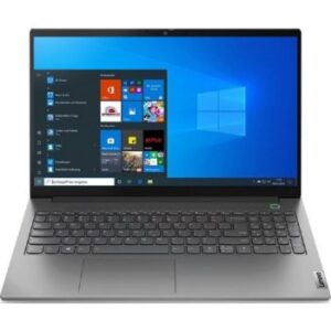 Lenovo ThinkBook 15 G2 15.6″ FHD Laptop, 11th Gen Intel Core i5-1135G7 2.4 Ghz, 8GB DDR4 RAM, 1TB HDD, Nvidia GeForce MX450 2GB Graphics, KYB Arabic/English, DOS, Gray | 20VE000MAX