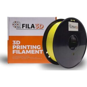 Fila3D PLA+ 3D Printer Filament 1.75mm / 1Kg (Yellow) |